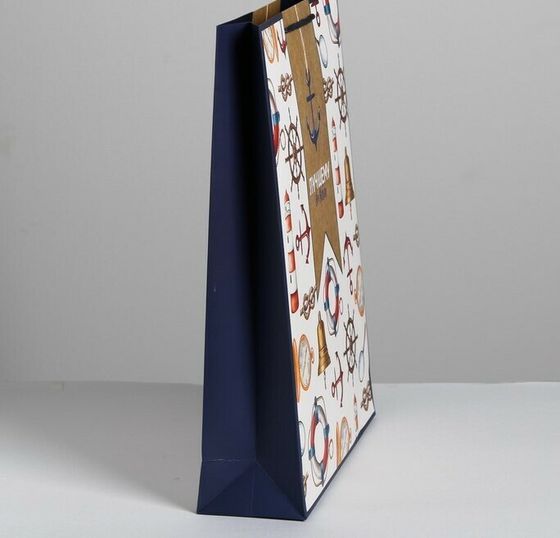 !НАБОР 2 ШТУКИ - Пакет ламинированный вертикальный «Лучшему», MS 18 × 23 × 8 см