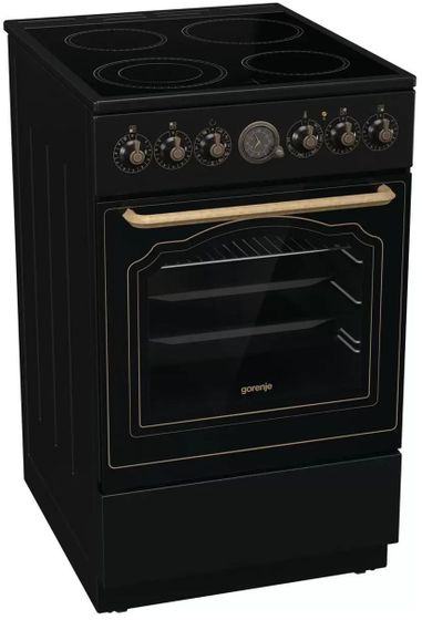 Плита электрическая Gorenje GECS5B70CLB черный стеклокерамика (без крышки)