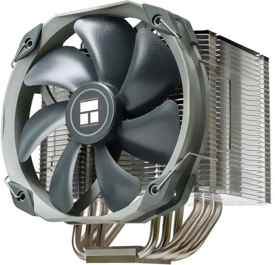 Кулер для процессора Thermalright Macho-Maxx Soc-AM5/AM4/1151/1200/2066/1700 черный 4-pin 25.6dB Al 635gr Ret