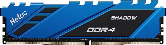 Память DDR4 8Gb 2666MHz Netac NTSDD4P26SP-08B Shadow PC4-21300 CL19 288-pin