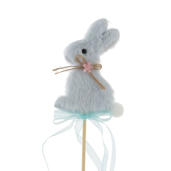 Изделие декоративное (вставка) &quot;Зайка&quot; (блок 12шт) (6*1*8), L6 W1 H32 см, 4в.