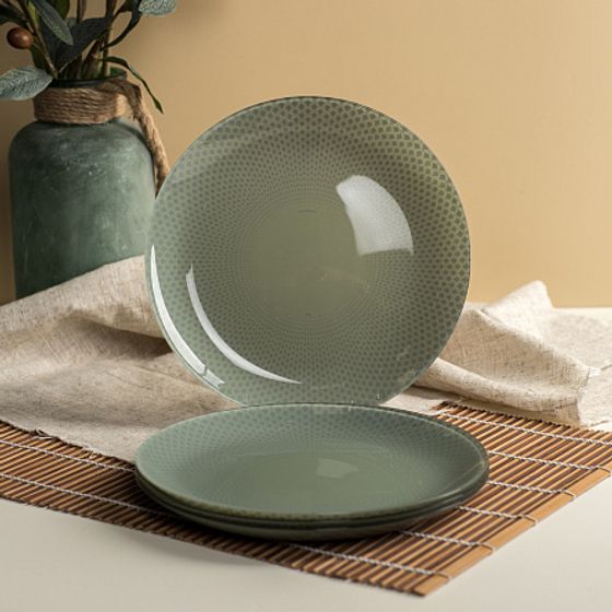 Тарелка десертная СЕЛЕСТИ ГРИН 20.5см