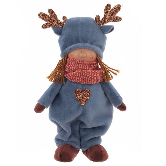 Игрушка набивная &quot;Девочка&quot;, L18 W9 H36 см, 3в.