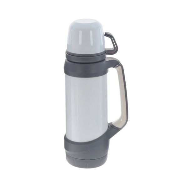 Термос, 1200 мл, L13 W10 H33 см, дизайн микс