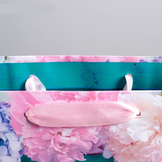 !09 НАБОР 2 ШТУКИ - Пакет ламинированный вертикальный «Тебе на радость», ML 23 × 27 × 8 см