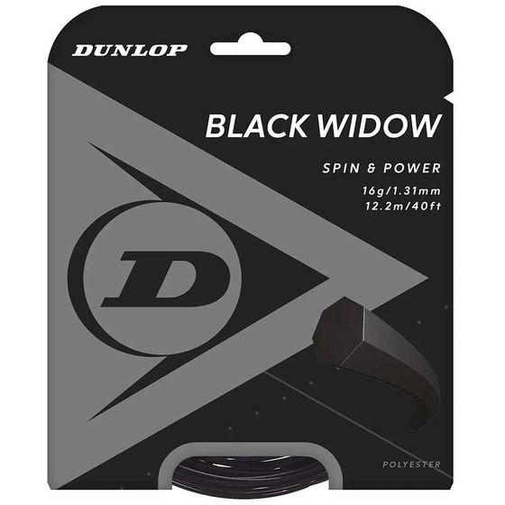 DUNLOP Black Widow 12 m Tennis Single String