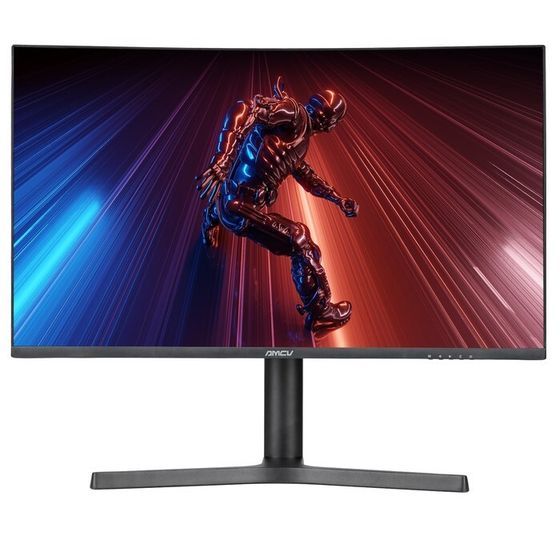 Монитор AMCV C27GX5, 27&quot;, VA, 1920×1080, 240Гц, 1 мс, Curved, HDMI, DP, чёрный