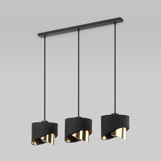 Светильник подвесной TK Lighting Grant Black 4877, E27, 3х40Вт, 800х200 мм, цвет чёрный