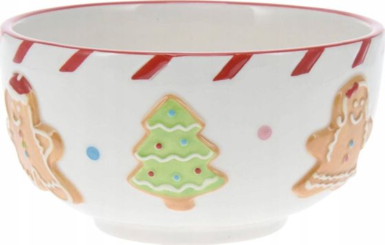 Home Styling Collection Świąteczna miska, 14 cm, GINGERBREAD