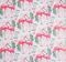 !Бумага упаковочная 3 листа глянцевая «Влюбленные фламинго», 70 × 100 см.