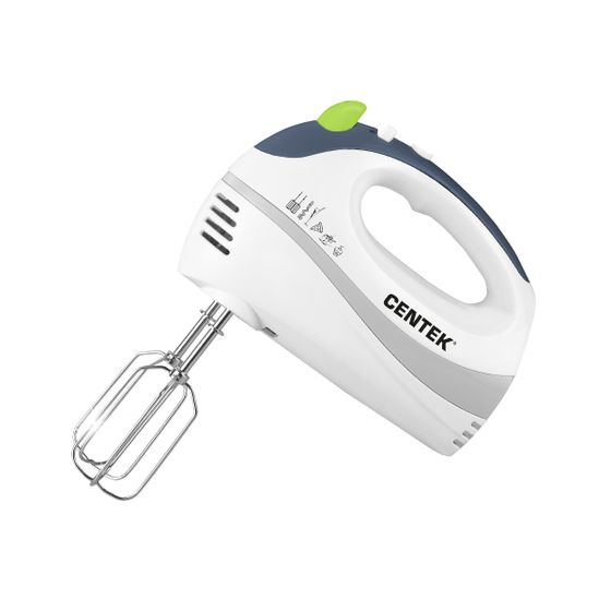 Миксер ручной Centek CT-1104 280Вт белый/серый