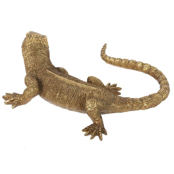 Фигурка декоративная "Ящерица", L13,5 W12,5 H4 см