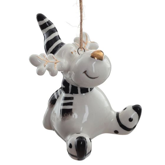 Украшение новогоднее &quot;Олень&quot;, L5 W6 H6,5 см, 2в.