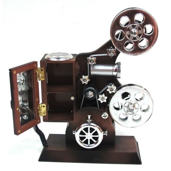 Изделие декоративное "Кинопроектор" (музык.), L17 W7,5 H21 см