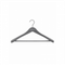 Вешалка для верхней одежды RUBBER GREY 45см