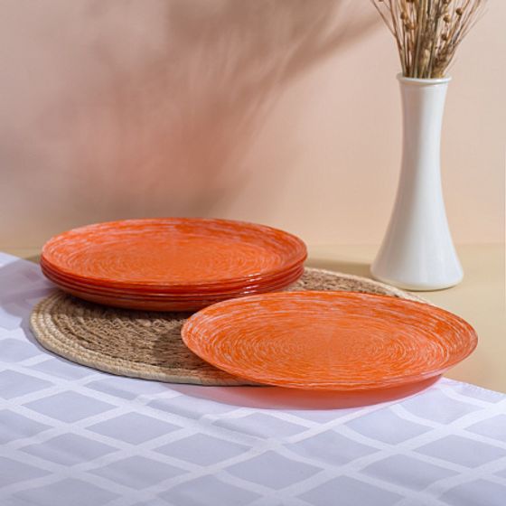 Тарелка обеденная БРАШМАНИЯ ОРАНЖ 26см