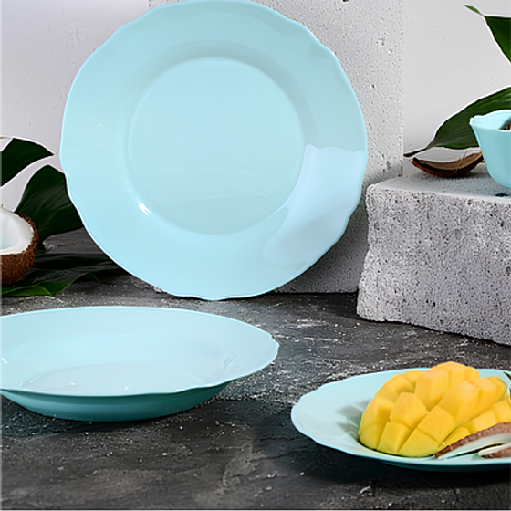 Тарелка обеденная ЛУИ XV ТЮРКУАЗ 24см