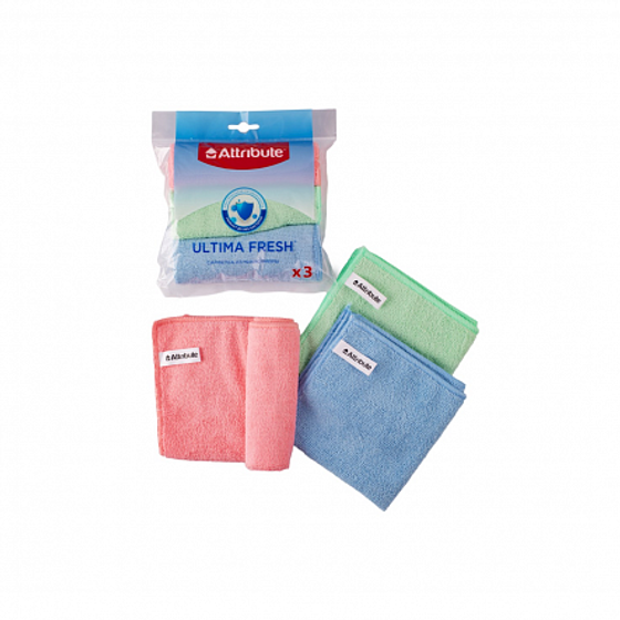 Салфетка Ultima Fresh из микрофибры 3шт