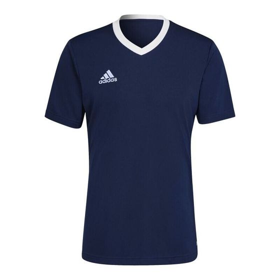 Мужская спортивная футболка черная с логотипомT-shirt adidas Entrada 22 M HE1573