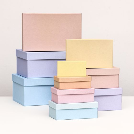 Набор коробок 10 в 1 «На рассвете», 30 × 19 × 11.5 - 11×6.5×4 см