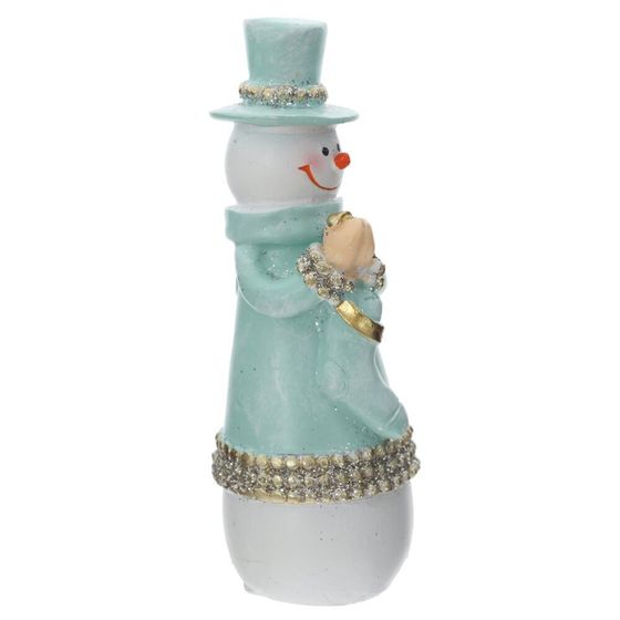 Фигурка декоративная &quot;Снеговик&quot;, L4 W4 H11 см, 2в.