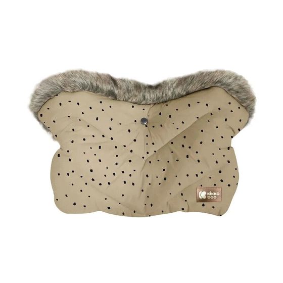 KIKKABOO Luxury Fur Dots Mitters