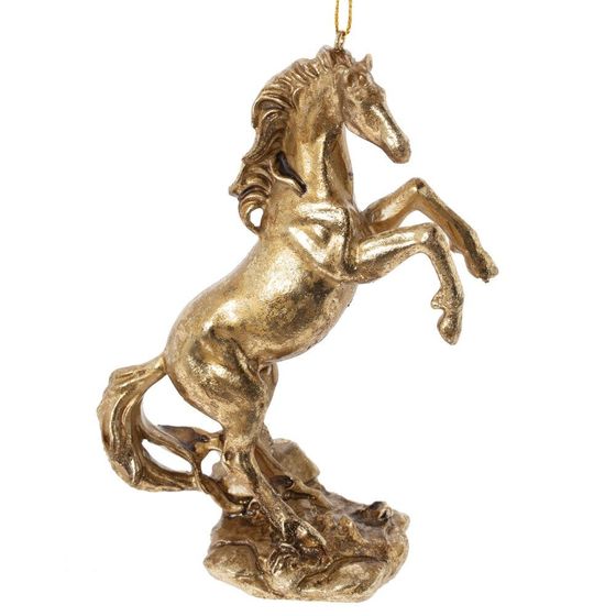 Фигурка декоративная подвесная &quot;Лошадь&quot;, L8,5 W4 H12,5 см, 2в.