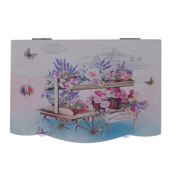 Шкатулка для украшений, Д18 Ш12,5 В15,5 см