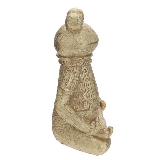 Фигурка декоративная "Лягушка", L12 W5,5 H13 см