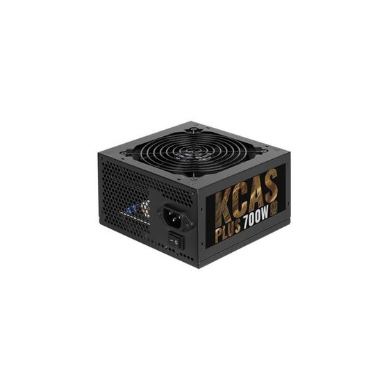 Блок питания Aerocool ATX 700W KCAS PLUS 700 80+ bronze (24+4+4pin) APFC 120mm fan 7xSATA RT   10044