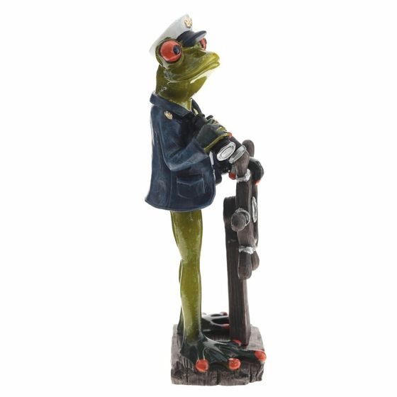 Фигурка декоративная &quot;Лягушка&quot;, Д8 Ш6 В18 см