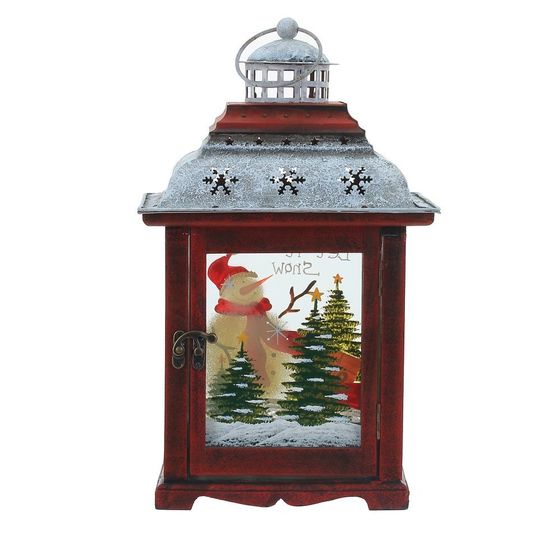 Фигурка декоративная &quot;Фонарик&quot;, L21 W21 H38,5 см