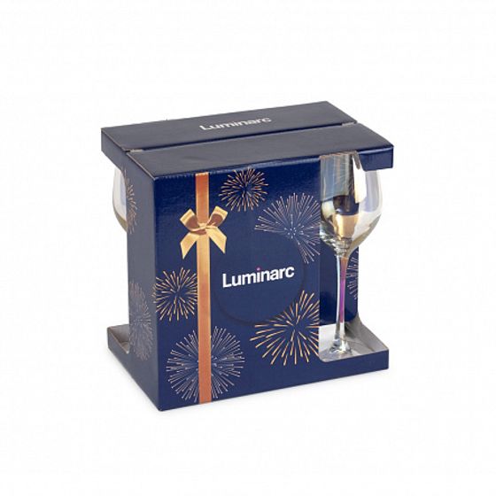 Бокал для вина СЕЛЕСТ 270мл ЗОЛОТИСТЫЙ ХАМЕЛЕОН 6шт