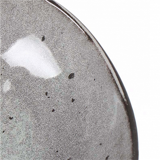 Тарелка суповая STONE серый 20см