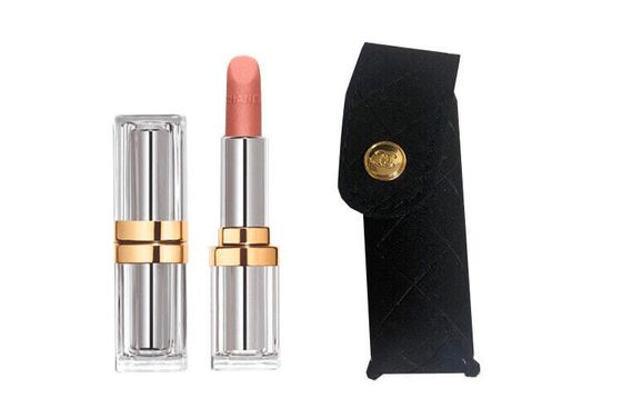 CHANEL Treasured No. 31 Lipstick Makeup Sets Easy-to-Blend Complexion Moisturizing 3.3g+Diamond Pattern Lip Balm Set