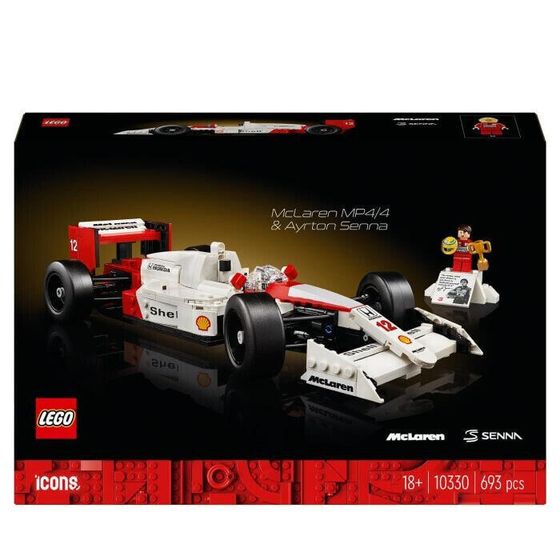 LEGO® Icons McLaren MP4/4 &amp; Ayrton