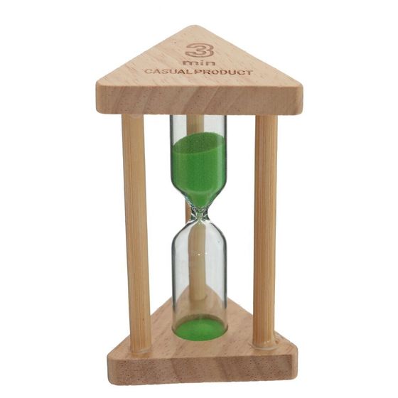 Часы песочные, Д5,5 Ш5,5 В9 см, 2в.