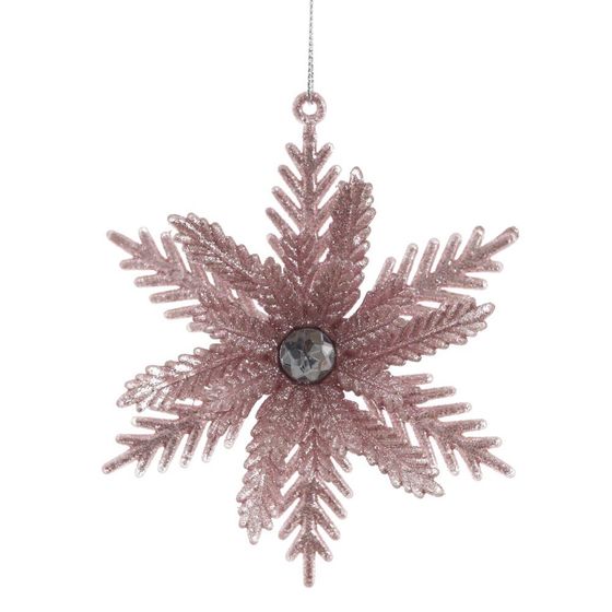 Изделие декоративное подвесное &quot;Снежинка&quot;, L12 W4 H12 см, 4в.