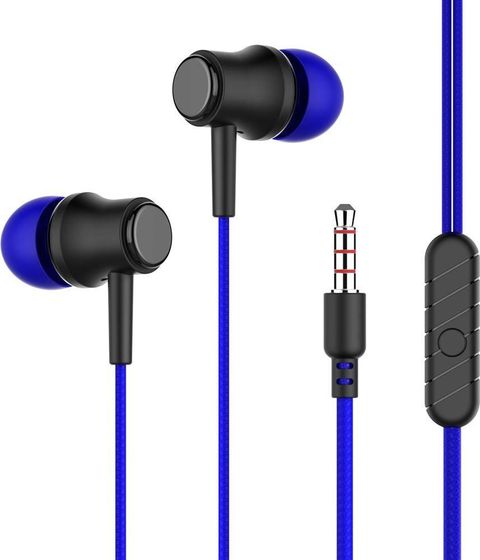 Гарнитура внутриканальные More Choice G16 Dark Blue (4620202551092) проводные синий