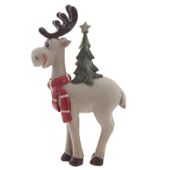 Фигурка декоративная &quot;Олень&quot;,  L8,5 W4,5 H16 см, 2в.