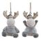 Фигурка декоративная подвесная "Олень",   L4 W4 H5 см, 2в.