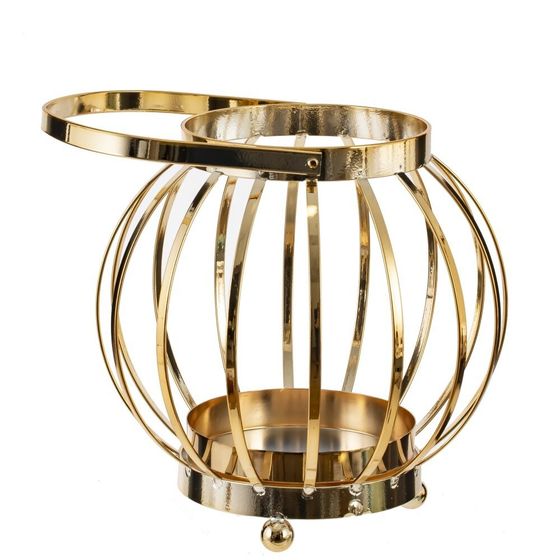 Подсвечник, L20 W18 H18 см