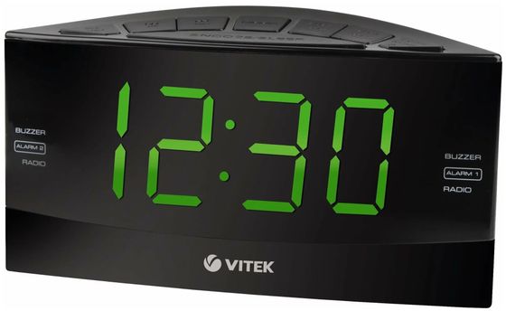 Радиочасы Vitek VT-6603 черный