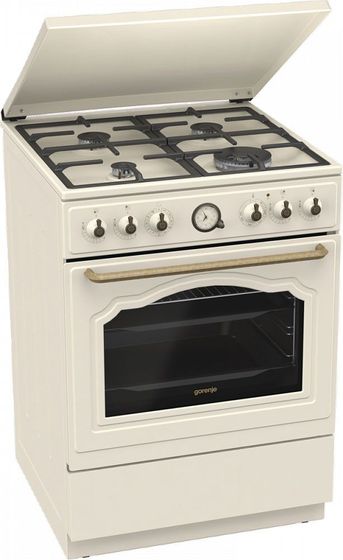 Плита комбинированная Gorenje GKS6C71CLI бежевый