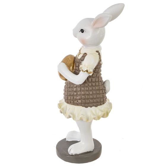 Фигурка декоративная "Зайка", L6 W5 H15 см