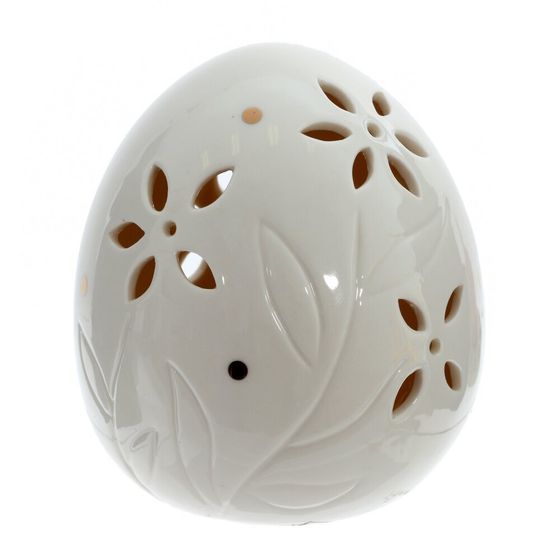 Фигурка декоративная &quot;Яйцо&quot; (подсветка, 3xLR44 н/п), L9,, L9 W9 H11 см