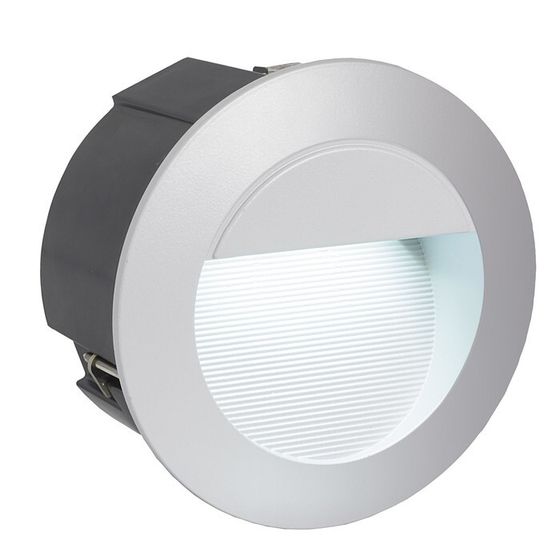 Светильник ZIMBA-LED, 2,5Вт, LED, IP65, 4000k, цвет серебро