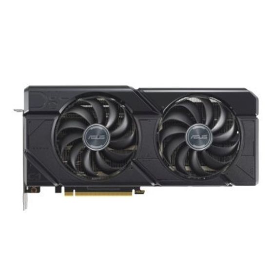 Видеокарта Asus PCI-E 4.0 RX7800XT 16GB DUAL-RX7800XT-O16G 256bit GDDR6 2169/19500 HDMIx1 DPx3 HDCP Ret (90YV0JJ1-M0NA00)