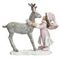 Фигурка декоративная &quot;Девочка с оленем&quot;, L15 W5,5 H14,5 см