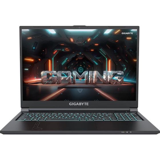 Ноутбук 16&quot; Gigabyte G6 KF черный i7-13620H 16Gb/512Tb RTX4060 noOS (KF-H3KZ853KD)